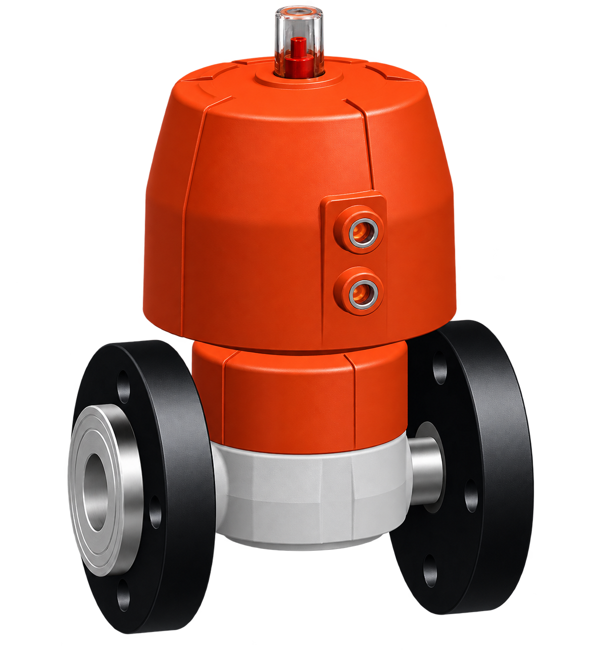 Pneumatically actuated SYGEF Standard diaphragm valves