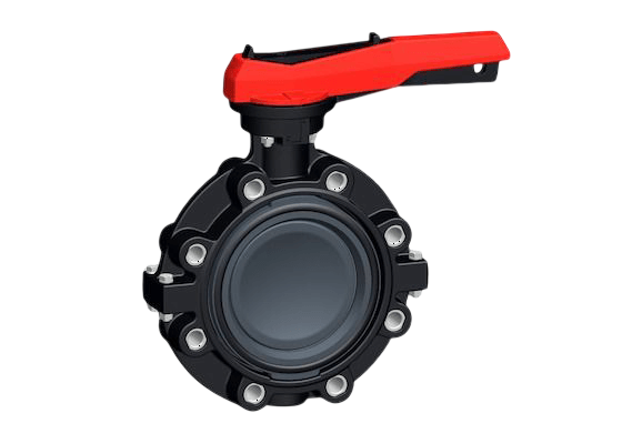 PVC-U butterfly valves