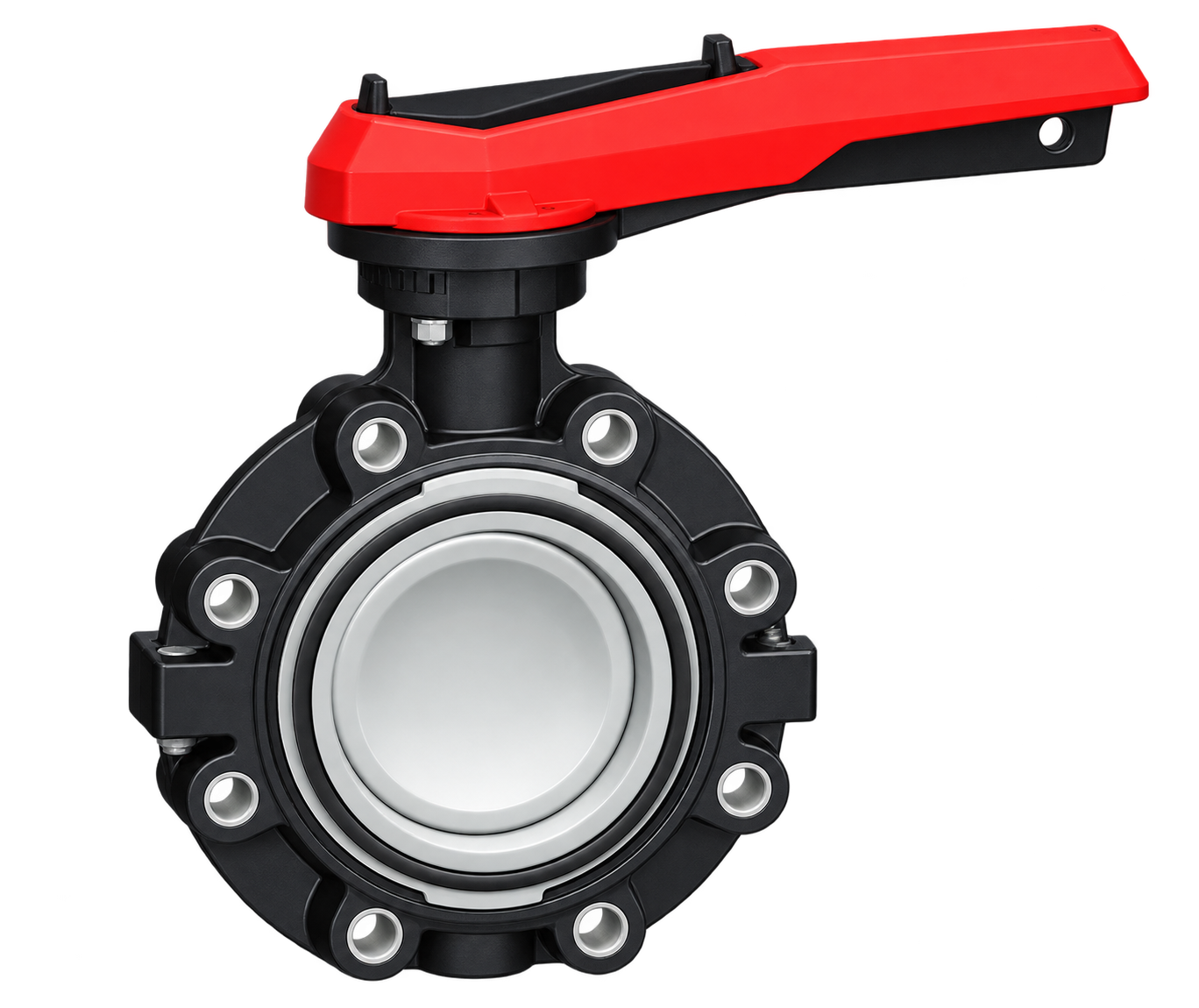 PVC-C butterfly valves