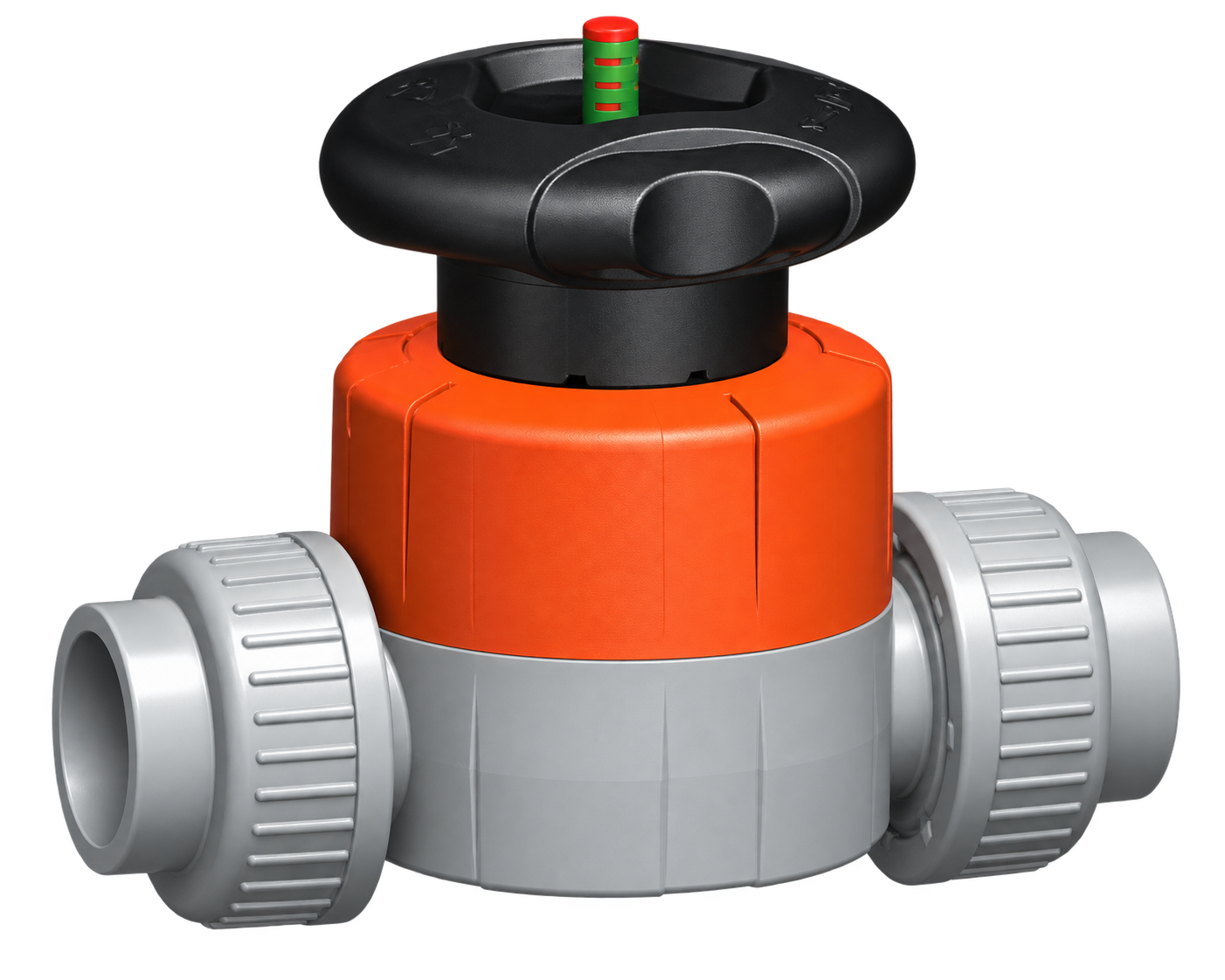 PVC-C diaphragm valves