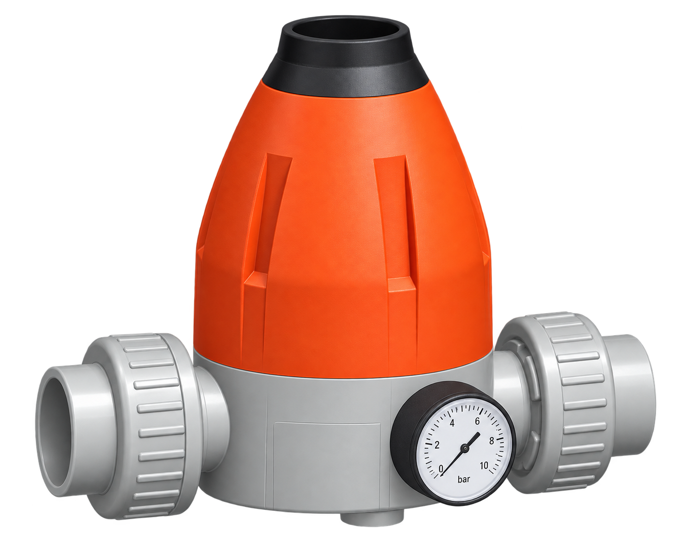 Procesní ventily a manometry PVC-C