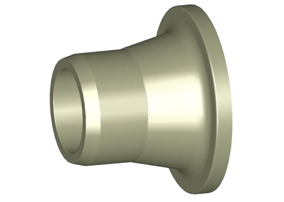 Valve end type 546/543 PP-H (G32), with socket fusion spigot metric