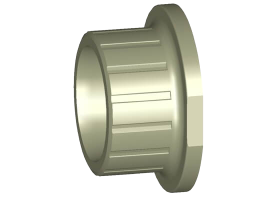 Valve end type 546/543 PP-H (G30), with fusion sockets metric