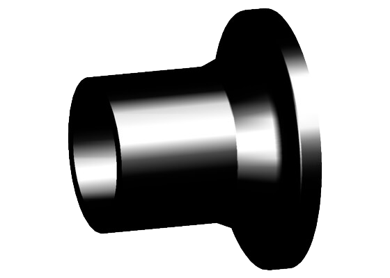 Vložný díl typ 546/543 PE100 (G41), s hrdlem pro svařování natupo IR-Plus® SDR11 metric
