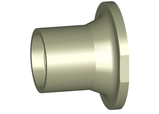 Valve end type 546/543 PP-H (G36), with butt fusion spigot IR-Plus® SDR17,6 metric