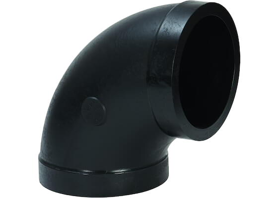 Ohyb 90° ecoFIT PE100, d50-500mm / SDR17