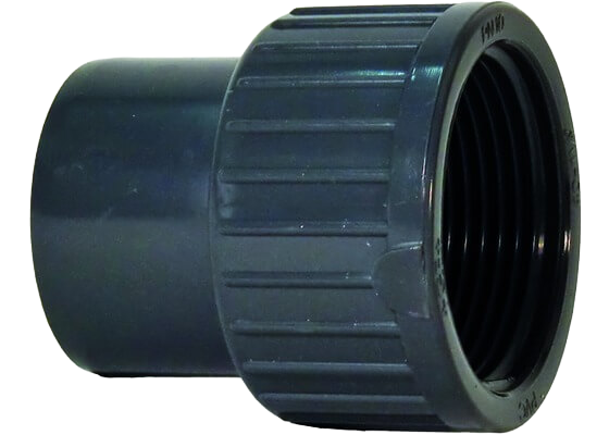 Adaptor PVC-U metric, Rp thread