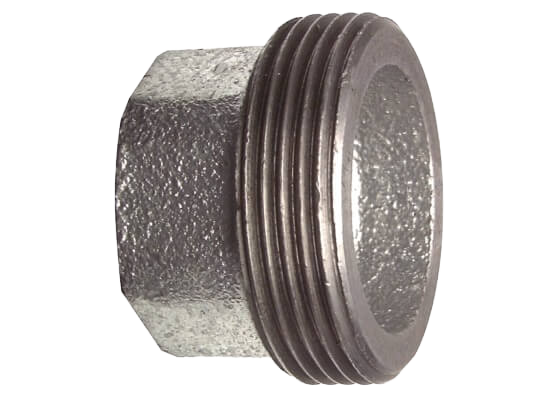 Union bush malleable iron galvanized, Rp thread