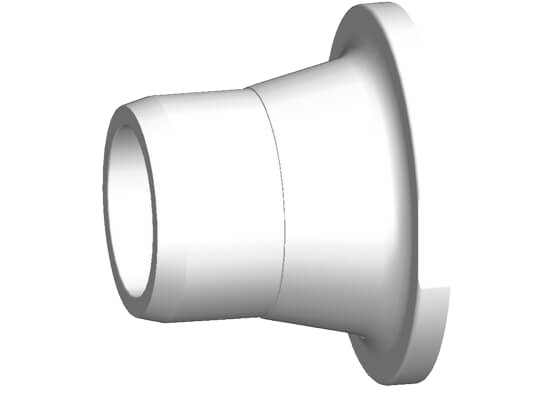 Vložný díl SYGEF Standard typ 546 a 543 (G51), s hrdlem pro polyfúzní svařování metric