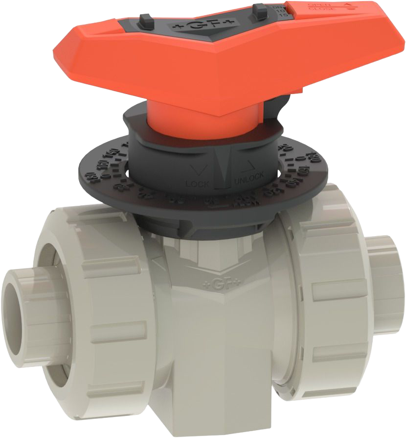PROGEF Standard Kugelhahn Typ 523 Pro  Mit Schweissmuffen metrisch