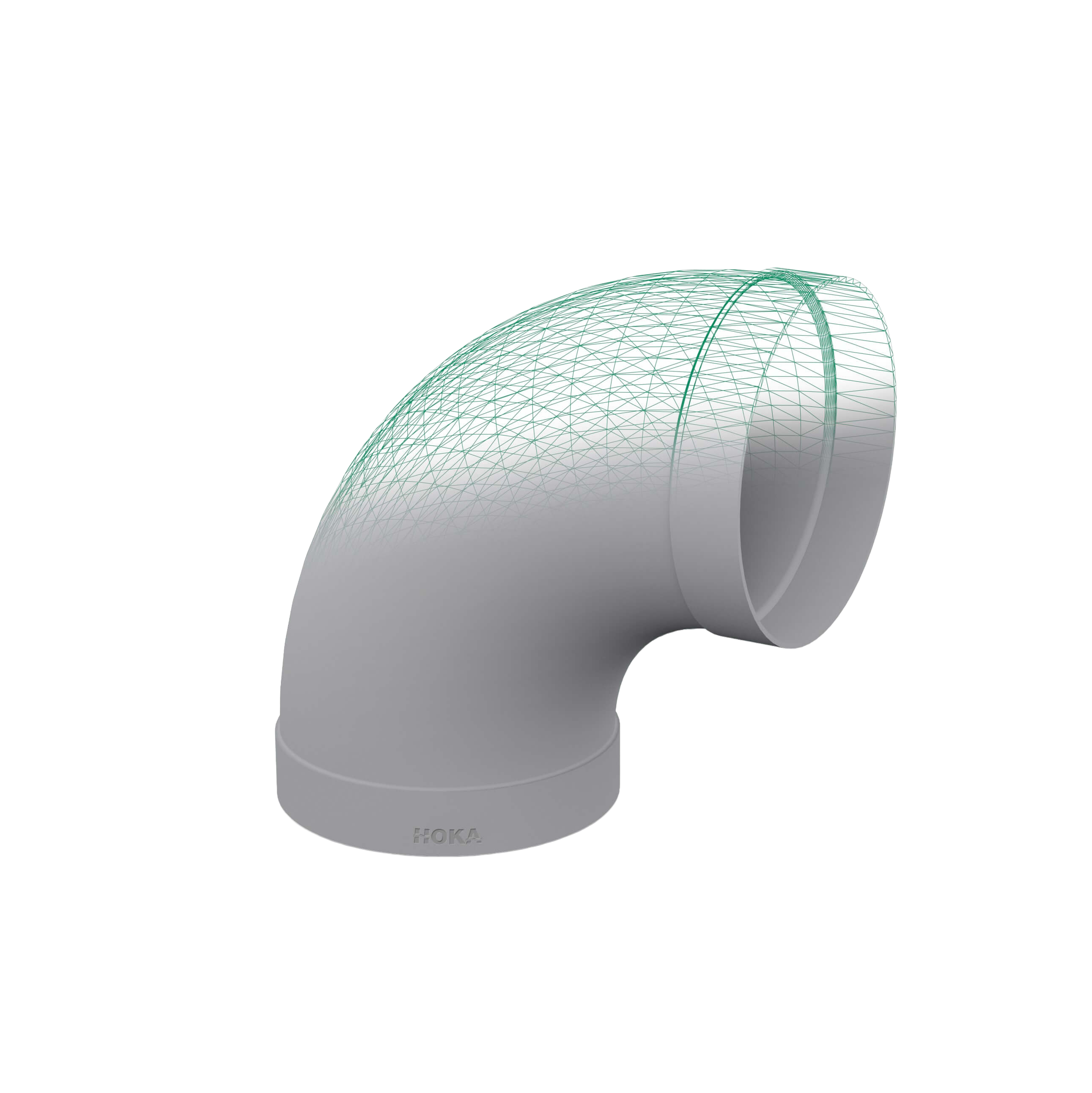 Bend 90° with socket