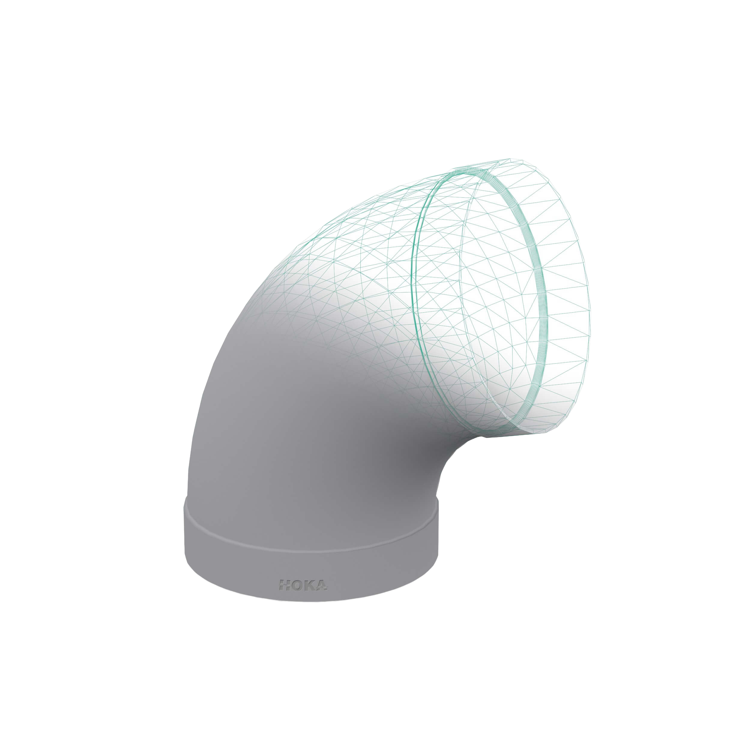 Oblouk 75° s nátrubkem