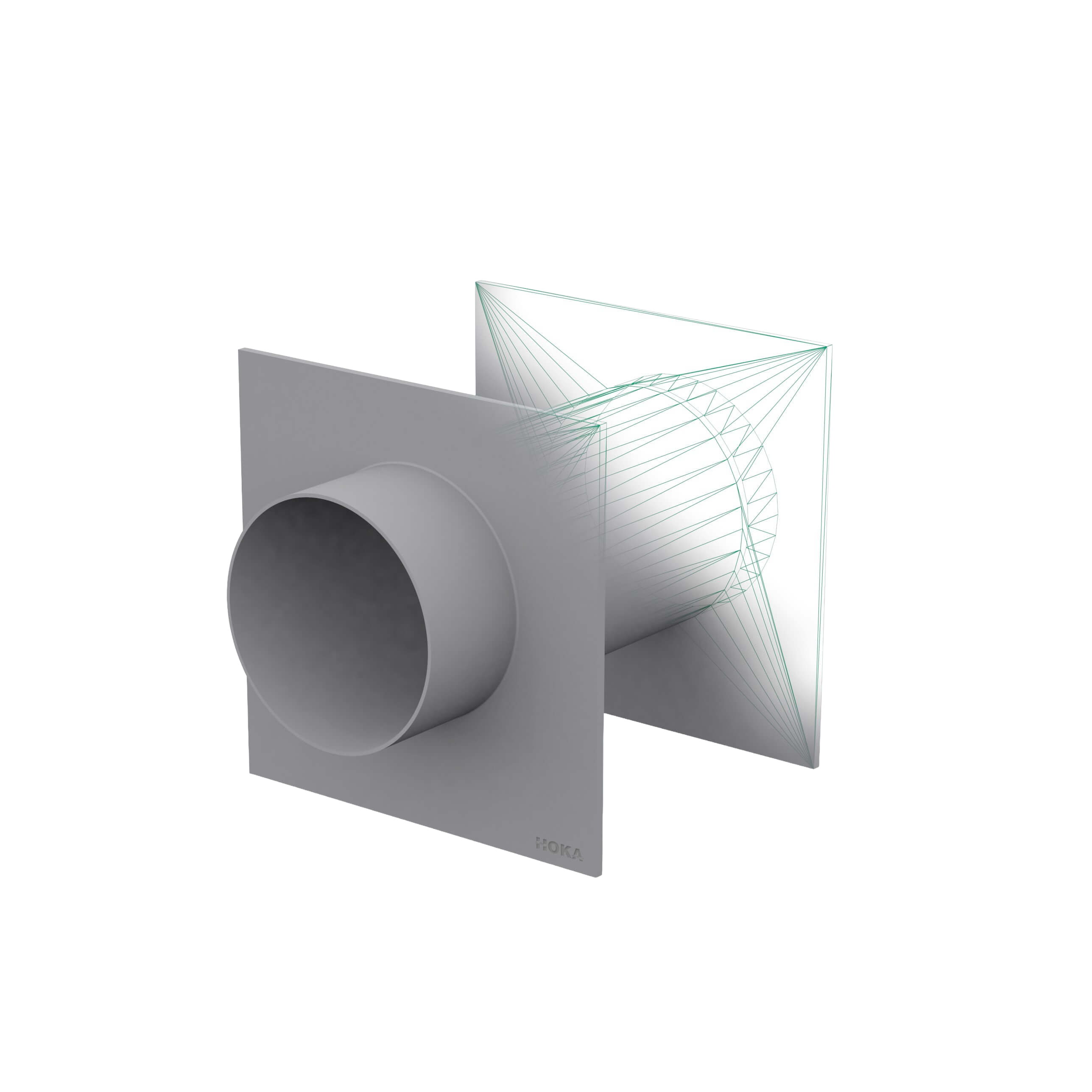 Through wall