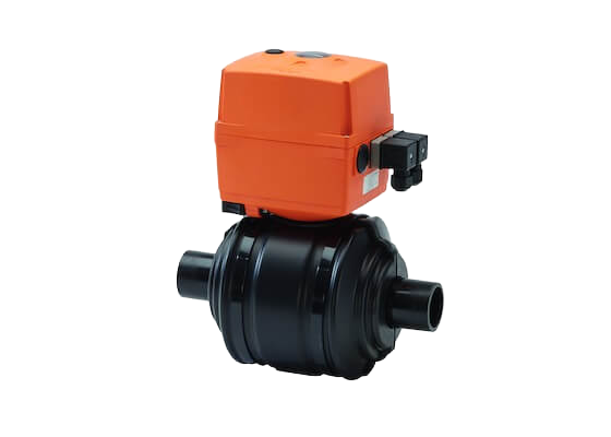 Kulový kohout typ 179 COOL-FIT 4.0, s elektropohonem