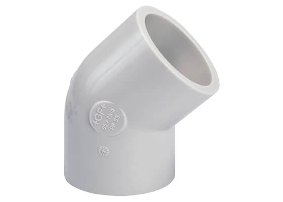 PROGEF Standard Winkel 45°  SDR11 (PN10)