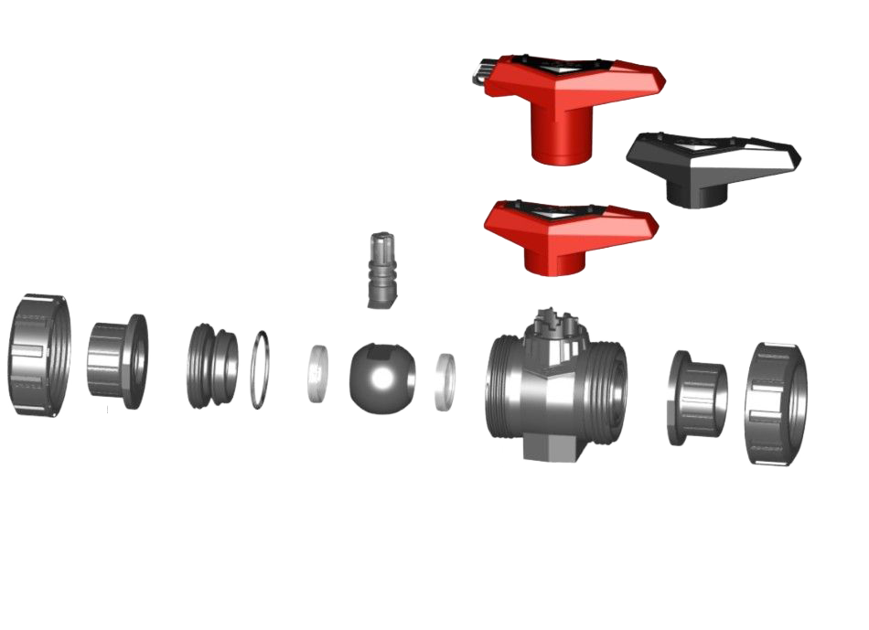 Spare parts ball valve type 546 - Seal set