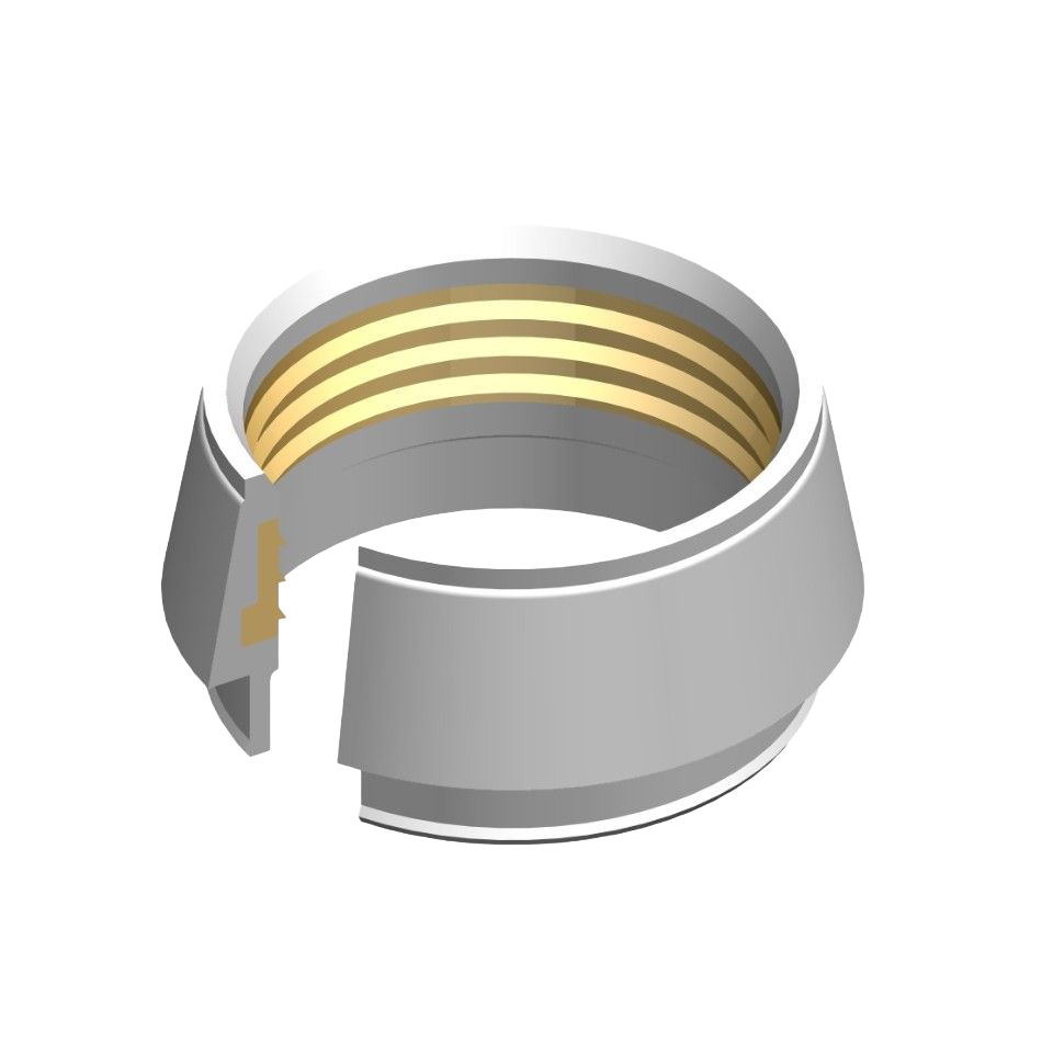 Klemmring für PVC/ABS