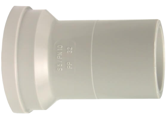 PROGEF Standard Union end, PP-H (PN10)