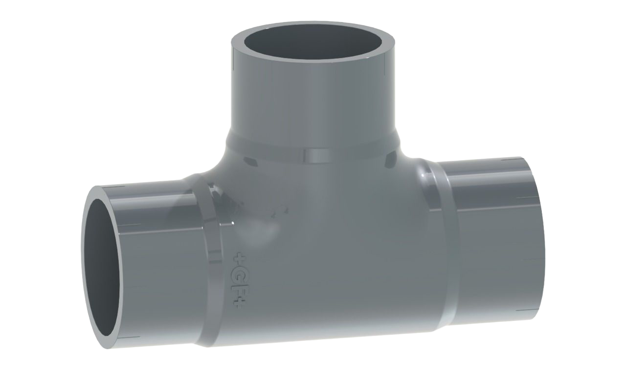 IR PVC-U T-Stück 90° egal