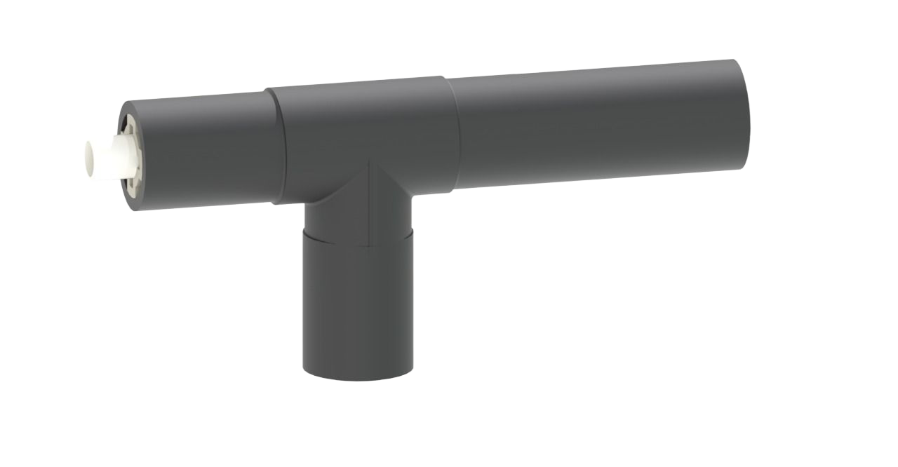 CONTAIN-IT Plus T90° equal ECTFE/PE100  Connections for infrared fusion