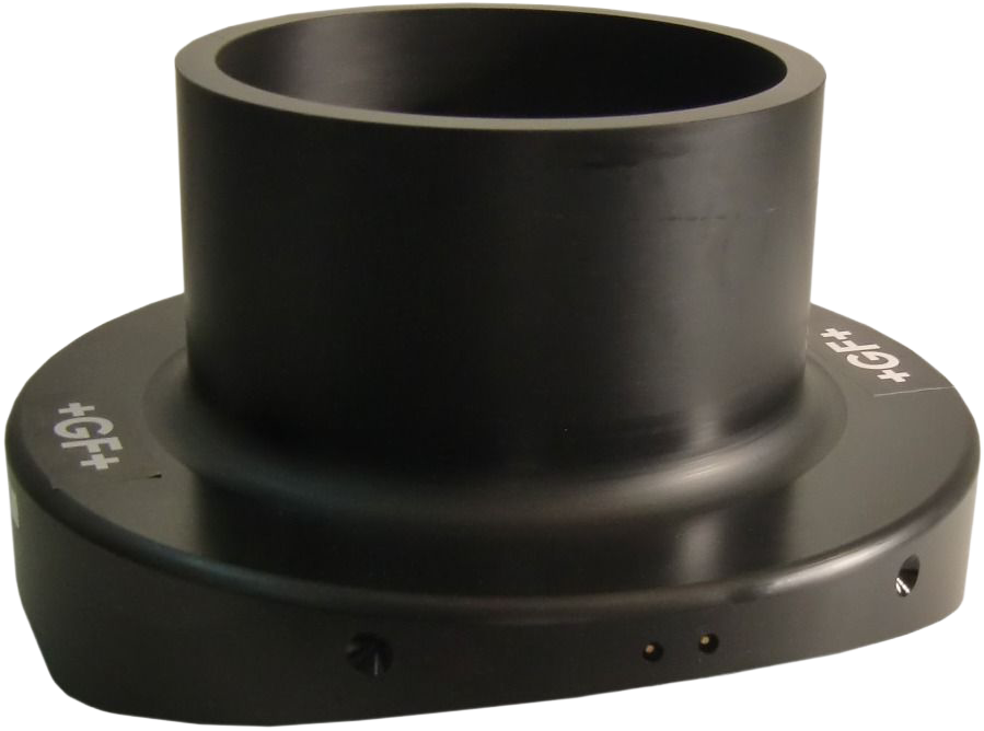 ELGEF Plus Branch saddle topload PE100, d450-1000mm / SDR11 / Outlet 315 mm