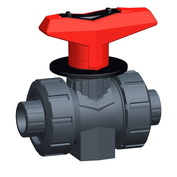 Kugelhahn Typ 546 PVC-C  Mit Schweissmuffen PB INSTAFLEX metrisch