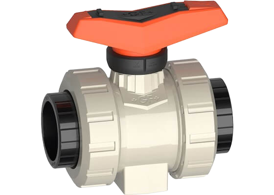 Ball valve type 546 Pro PROGEF Standard, with fusion sockets PE100 metric
