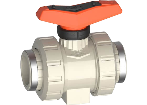 Ball valve type 546 Pro PROGEF Standard, with threaded sockets Rp