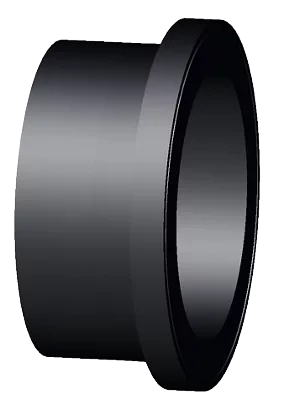 Lemový nákružek ELGEF Plus PE100, d560-900 mm / SDR17 / Krátká verze / Kombinovaná těsnící plocha: hladká a rýhovaná