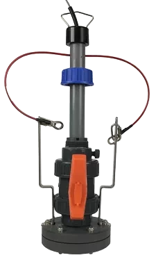 Elektromagnetischer Durchflussmesser Typ 2551 4-20 mA Ausgang Wet-Tap/Mount/Use mit Typ 3519 Wet-Tap Ventil