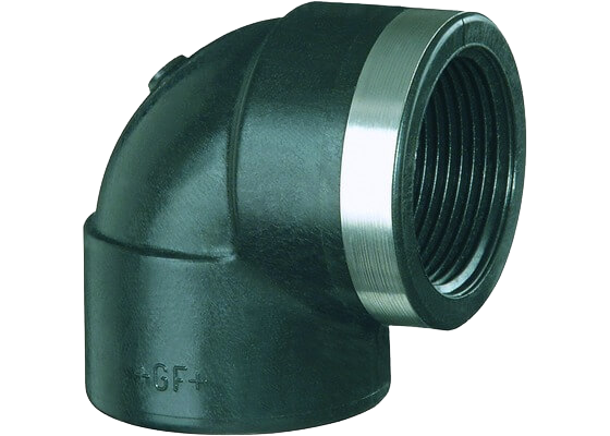 ecoFIT Winkel 90° PE80, d20-40mm / SDR11 / Innengewinde Rp