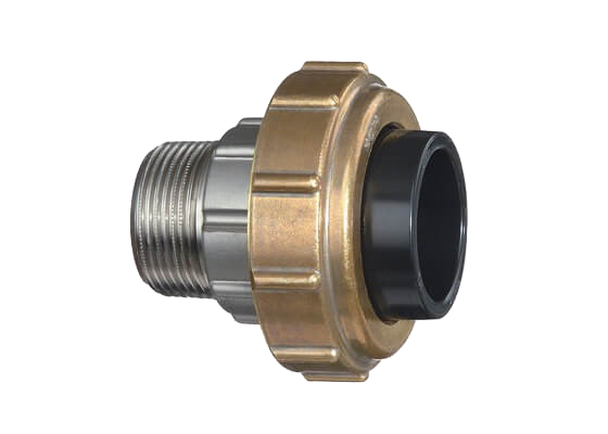 ecoFIT Übergangs-Verschraubung PE80, d20-63mm / SDR11 / Messing / Aussengewinde R