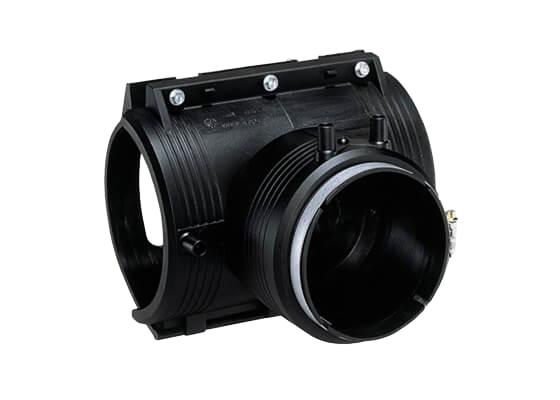 ELGEF Plus branch saddle (system Saturn) PE100 SDR11, outlet 90 - 125 mm