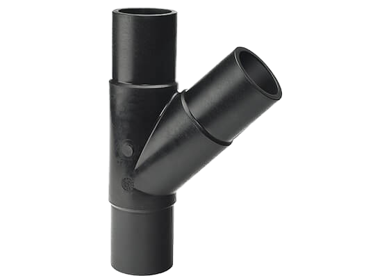 ELGEF Plus T 45° egal PE100, d90-110mm / SDR17 / Langschenklige Version