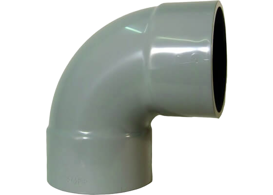Bend 90° short pattern PVC-C, metric
