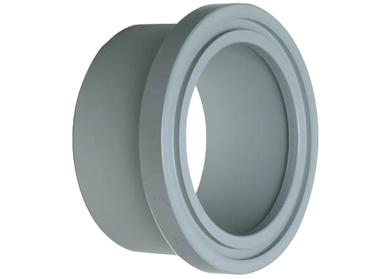 Bundbuchse PVC-C Dichtfläche mit Nut metrisch