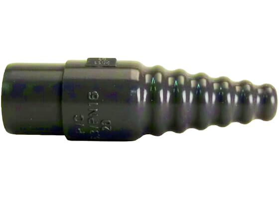 Laboratory hose connector PVC-U metric