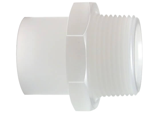 SYGEF Standard Übergangsnippel  Mit Aussengewinde metrisch NPT SDR21/PN16