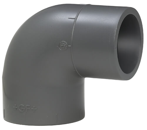 PRO-FIT Elbow 90° PVC-U, metric