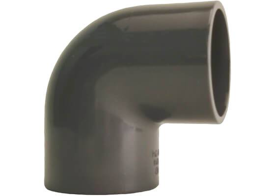 Elbow 90° PVC-U, metric