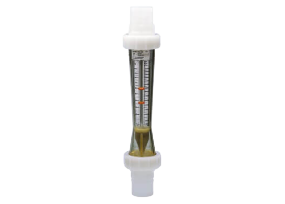 Variable area flow meter - Special version SYGEF Plus, Float in PTFE without magnet