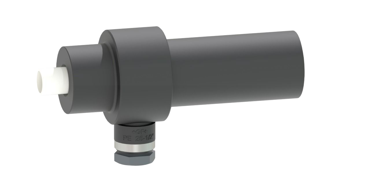 CONTAIN-IT Plus Endfitting PVDF/PE100  Anschlüsse für Stumpfschweissen