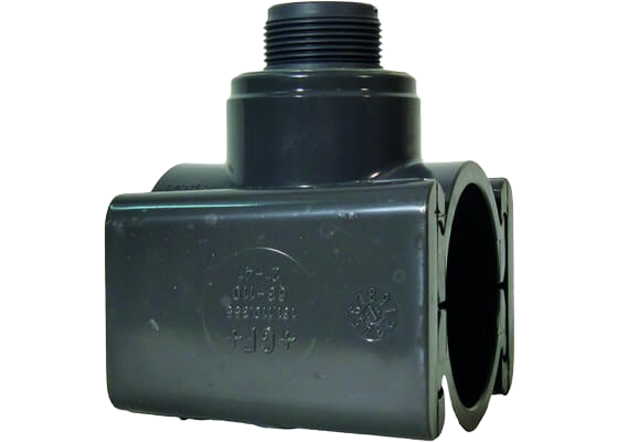 Sedlová tvarovka PVC-U metric