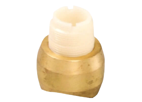 Brass Brazolet with PVDF insert