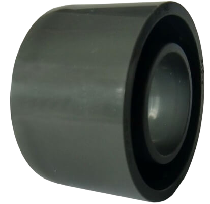 Reducer short PVC-U, metric