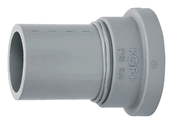 INSTAFLEX Flange adaptor with grove PB  With spigot for electrofusion fittings