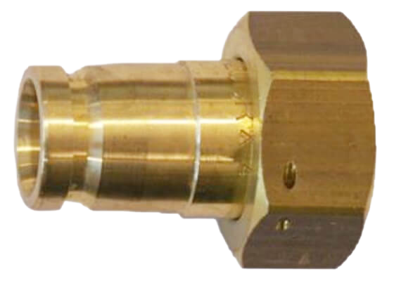 Module - Union nut - brass