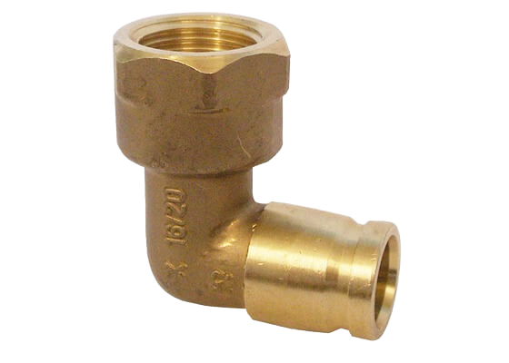 Module - Elbow with female thread - brass