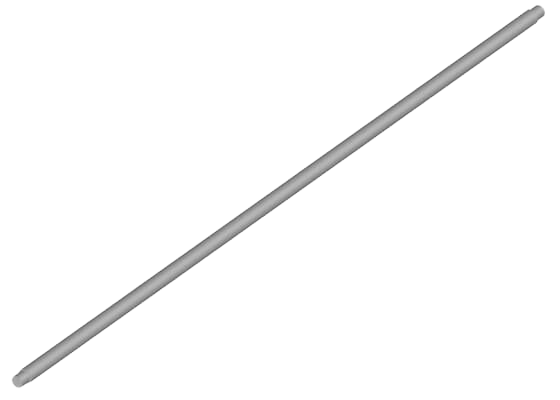 Guiding rod for type 350